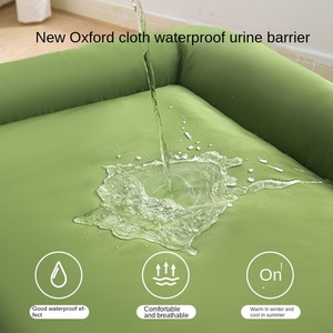 Kennel Alle Seizoenen Universele Afneembare Wasbare Slaapbank Milieuvriendelijk Solide Corgi Kleine Middelgrote Hond Slaap Huisdier Pad Zomer Koel - Product Image 2