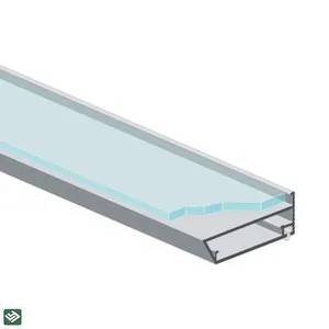 Produk aluminium kustom pabrik Liangyin untuk jendela dan bingkai pintu profil ekstrusi aluminium