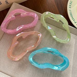 Pince à cheveux Sweet Candy Cloud, couleur pastel, accessoire pour cheveux, vente en gros pour filles et femmes - Product Image 1