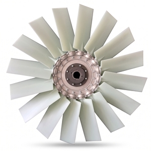 Impellers de ventilateur axial P5 à 16 pales de 1245 mm pour radiateur de moteur de générateur de 700 kW - Product Image 1