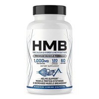 HMB (Bêta Hydroxy Bêta Méthylbutyrate) Supplément Anti-Catabolique Pur de Qualité Supérieure pour la Préservation, la Croissance et la Récupération Musculaire