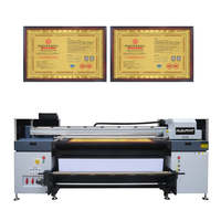 1,8 m UV-Hybrid-Rolle-zu-Rolle-Großformat druckmaschine Hochgeschwindigkeits-UV-Tinten strahl drucker Plotter Industrie maschinen ausrüstung