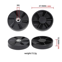 Pièces de rechange pour mixeur domestique : Accouplement hélicoïdal gauche M6 en plastique de haute qualité pour mixeur 1300W, Poulie en plastique pour mixeur