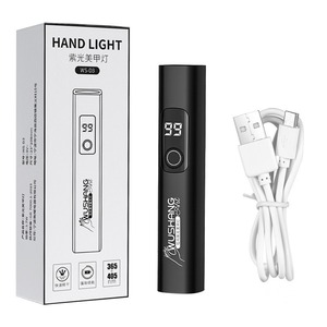 Promotion : Mini-séchoir <span class=keywords><strong>professionnel</strong></span> <span class=keywords><strong>UV</strong></span> LED rechargeable haute puissance avec affichage numérique et lampe de photothérapie <span class=keywords><strong>UV</strong></span> pour nail art - Product Image 2