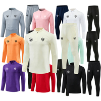 Camiseta de Fútbol Personalizada para Hombre, Transpirable, de Secado Rápido, con Cierre de 1/4, Camiseta Deportiva con Transferencia Térmica, Trajes Deportivos de Fútbol, Camisetas para Otros Deportes