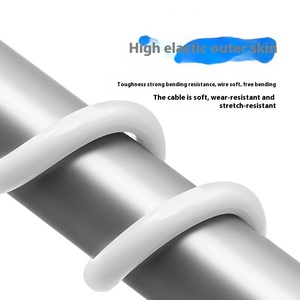 천탄 국가 표준 저전압 순수 구리 ZC-RVV 소프트 전원 케이블 난연 0.5 ~ 6 스퀘어 <span class=keywords><strong>2</strong></span>/<span class=keywords><strong>3</strong></span>/4 코어 PVC 화이트 - Product Image 4