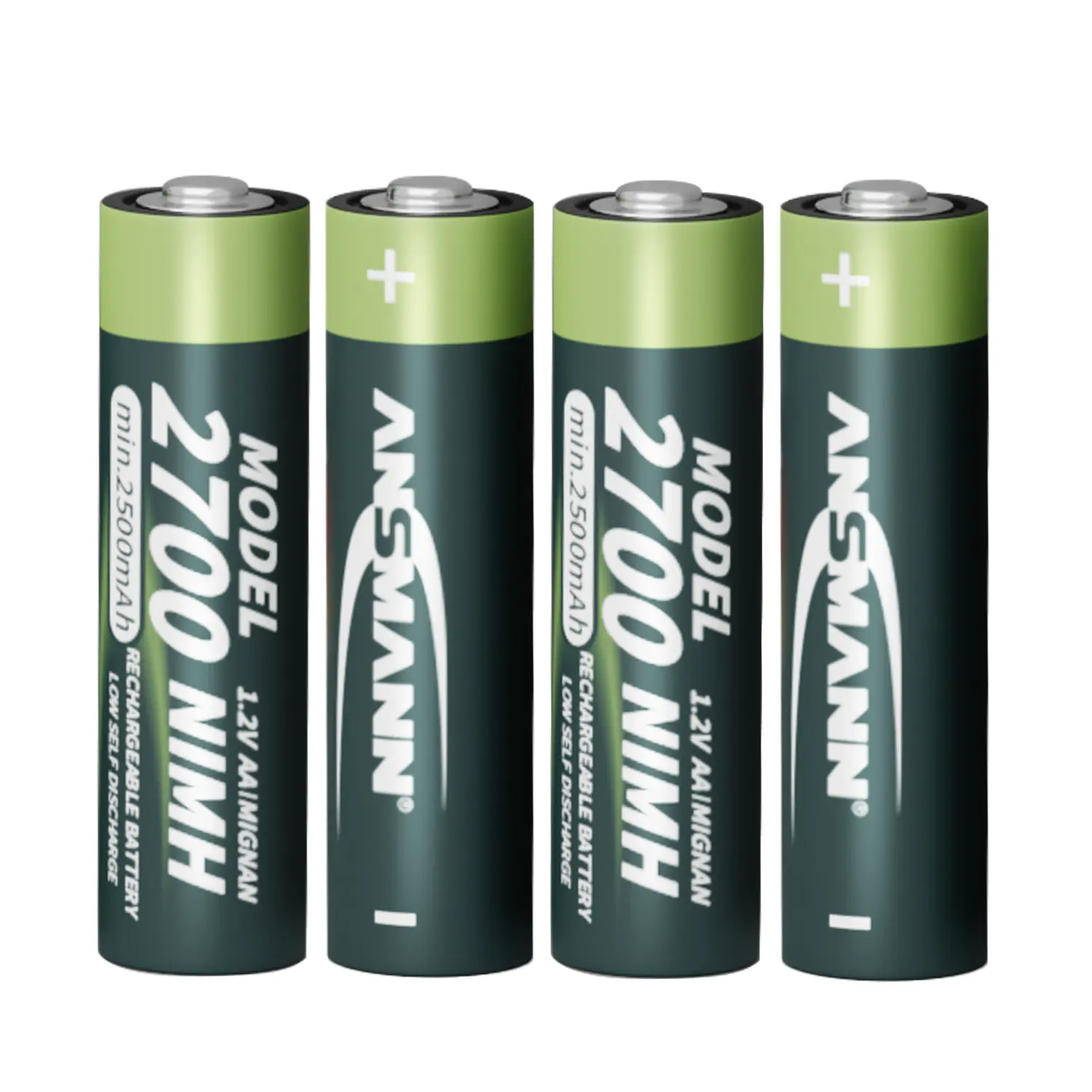 גרמניה איכות Ansmann מותג 1.2v ni-mh 2700mah aa נטענת סוללה עבור RC רכב סוללה יצרן הטוב ביותר נטענת nimh