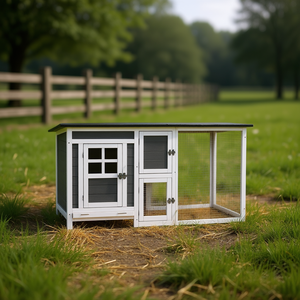 Jaula para Aves de Corral, Gallinero Metálico, Jaula Ecológica para Animales Pequeños, Interior/Exterior, para Pájaros y Mascotas - Product Image 2