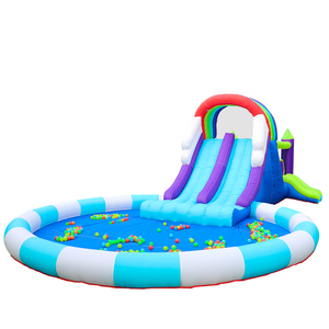 <span class=keywords><strong>Piscina</strong></span> de Bolas Gigante con Toboganes Dobles, <span class=keywords><strong>Tobogán</strong></span> Inflable Gigante Independiente <span class=keywords><strong>para</strong></span> Niños - Product Image 3