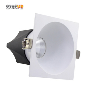 20 Wát vuông <span class=keywords><strong>LED</strong></span> <span class=keywords><strong>Downlight</strong></span> chống chói thương mại xuống ánh sáng 3000K vuông <span class=keywords><strong>COB</strong></span> ánh sáng tại chỗ - Product Image 4