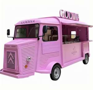 Chariot alimentaire compact avec friteuse intégrée et espace <span class=keywords><strong>de</strong></span> rangement pour démarrer une petite entreprise au marché aux puces - Product Image 3