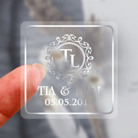 Fabricant Personnalisé Auto-Adhésif Impression Géométrique Sécurité Or Argent Feuille De Marquage À Chaud Transparente transparente Autocollant Étiquette