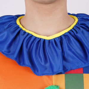 Costume de clown drôle d'Halloween adulte pour hommes Combinaison Noël <span class=keywords><strong>Joker</strong></span> Dress Set Carnaval Gift - Product Image 2