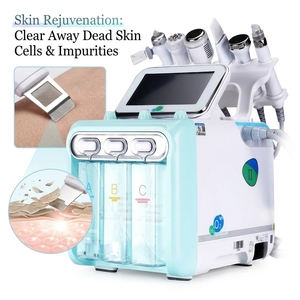 Appareil de lifting cutané 6-en-1 de 2e génération pour spa : Hydrodermabrasion, Aqua Peel, Oxygène, Bulles, Éliminateur de points noirs et Nettoyant de pores - Product Image 2