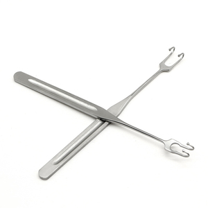 Retractor para Cirugía de Párpado Doble, Retractor para Cirugía de <span class=keywords><strong>Bolsas</strong></span> Oculares, Retractor para Cirugía Oculoplástica, Retractor de Piel, Retractor de Doble Punta - Product Image 4