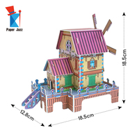 Mainan Edukasi Kreatif DIY Puzzle 3D Kertas Jazz Grosir untuk Anak Usia 5 hingga 14+ Tahun