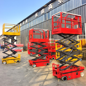 Platform Angkat Gunting Elektrik Mini Kendaraan Stasioner 320KG, Mobil Pengangkat Sendiri, Penjualan Langsung - Product Image 6