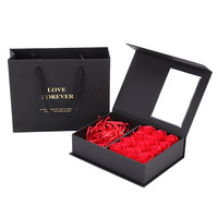 Boîte d'emballage de Noël avec logo personnalisé fleur chocolat cadeau Boîte d'emballage en carton personnalisée en papier pour vêtements