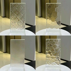 Custom Textured Patterned Glass Sheets Frosted Anti-Slip Privacy Solution for Stairs Doors - Product Image 4