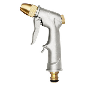 Guoma Ruixiang High Pressure Water Gun Copper Nozzle Alloy <b>Handle</b> Adjustable Spray Garden Car Washing Tool - Product Image 4