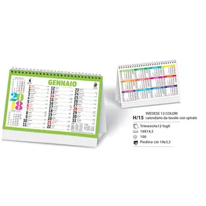 Calendario da scrivania svedese personalizzato per merchandising - Product Image 1