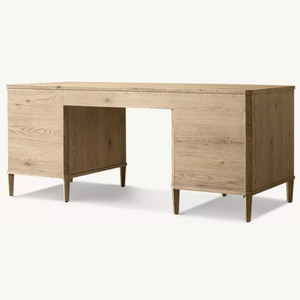 Scrivania in Legno Massello Stile Country Americano RH, Tavolo da Conferenza/Computer Personalizzato per Camera da Letto e Studio in Villa - Product Image 6