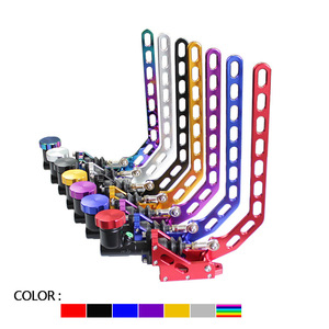 Lingsheng Autopartes - Freno de Mano Hidráulico con Mango Largo para Drift, Pieza de Mejora para Autos de Carreras HB917 Rojo - Product Image 4
