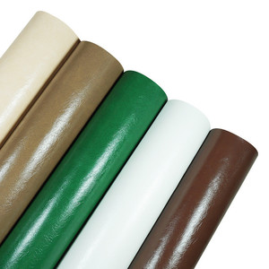Venta al por mayor de la fábrica de cuero respetuoso del medio ambiente sostenible, reciclado de cuero sintético de PVC - Product Image 2