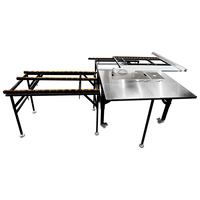 ZDS480 Nouveau produit Mini scie à table coulissante pour le travail du bois Scie à table coulissante pour le bois Machine à scier avec lame de rainurage