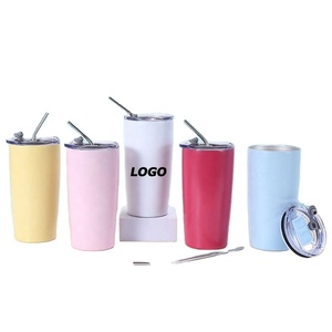 Custom 20oz 304 Stainless Steel <b>UV</b> Printed Tumbler with Lid & Straw-Insulated Travel Coffee Cup for Promotional Gifts - Product Image 1