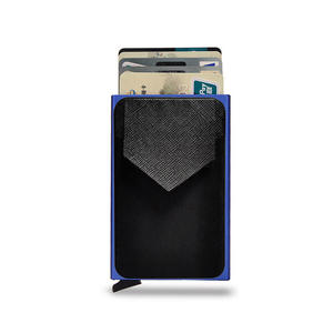 Porte-cartes AndoBag pour femmes et hommes, blocage RFID, portefeuille intelligent en métal aluminium tendance, pince à billets - Product Image 2