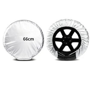 Funda Universal para Rueda de Repuesto, Funda Protectora de Poliéster para Invierno, Bolsas de Almacenamiento para Neumáticos de Coche, Protector de Ruedas de Vehículo, Accesorios para Coche - Product Image 4