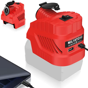 <span class=keywords><strong>Convertisseur</strong></span> abaisseur de tension 240W 18V vers 12V pour batterie MIL MWK 20V 20A, charge <span class=keywords><strong>rapide</strong></span> QC3.0 PD pour allume-cigare, pour jouets DIY, LED, haut-parleurs - Product Image 3