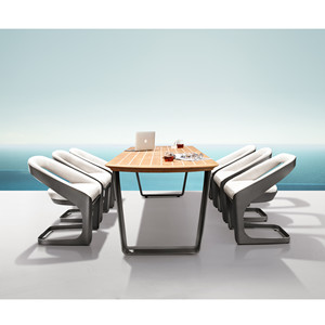 Juego de Comedor para Exterior HIGOLD Onda Teak para 8 Personas - Product Image 1