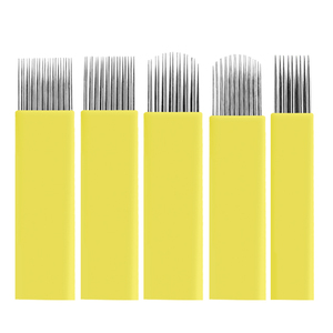 Hot Sale Microblading <strong>Needle</strong> Eyebrow <strong>Needles</strong> Tattooblades Permanent Makeup <strong>Needle</strong> <strong>With</strong> Stainless Steel - Product Image 5