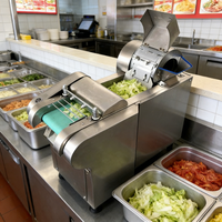 Machine électrique multifonctionnelle pour la transformation des fruits et légumes, coupe-légumes et trancheuse pour légumes à feuilles et fruits