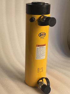 Cilindro hidráulico hueco de doble acción con certificación CE, modelo RRH-3010, capacidad 30t, carrera 258 mm, reemplazo para Enerpac - Product Image 4
