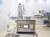 Máquina Automática de Llenado y Tapado de Botellas de Perfume Líquido, Tipo Escritorio, para Llenado de Muestras de Vidrio/Plástico