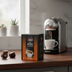 Caffè Verz 100 INTENSO Compatibile con Macchine Monodose NESPRESSO 0,13 Capsule - Product Image 3