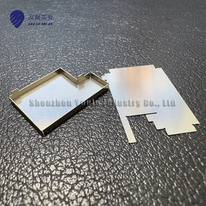 Custom Metal Shielding Cover Module Chip YJ8866-004 Electromagnetic Shield Split <b>Bracket</b> <b>White</b> Copper Stainless Steel Tinplate - Product Image 5