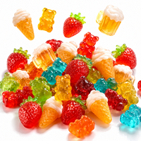 Gomitas de Frutas Variadas con Forma de Oso, Sabor Agridulce, Suaves, Halal, Venta al Por Mayor, Personalizables, Marca Privada, TIK TOK, a Granel