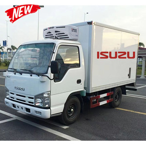 Personalización de fábrica ISUZU Vegetales Alimentos congelados Transporte Camión Van Vehículo refrigerado - Product Image 1