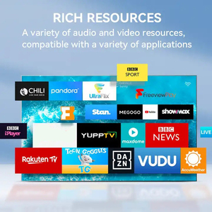 Téléviseur intelligent LCD populaire de 50 pouces, Android, WIFI, HDR, effet visuel, téléviseur LED d'intérieur pour la maison - Product Image 4