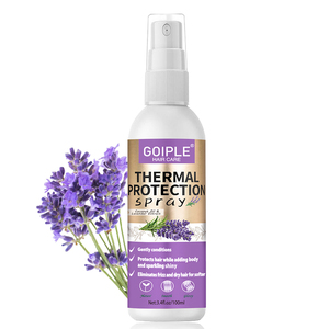 Spray di protezione termica con olio di cocco estratto di <span class=keywords><strong>lavanda</strong></span> riparazione <span class=keywords><strong>capelli</strong></span> danneggiati più forte e più sano Spray per la protezione dal calore dei <span class=keywords><strong>capelli</strong></span> - Product Image 1