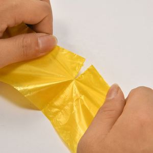 Juice Pet Outdoor Solid Color Degradable <b>Compostable</b> <b>Small</b> Animal Poop Bags 0.009mm Thick 22x30cm - Product Image 4