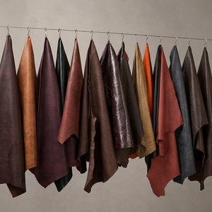 Cuero de vaca acabado con anilina, napa, semianilina, natural, molido, para prendas de vestir, muebles, hogar y accesorios, de alta calidad - Product Image 1