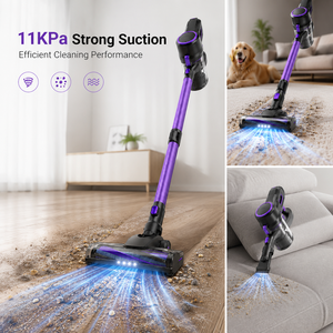 เครื่องดูดฝุ่นแบบแท่งอัจฉริยะ Cyclone กำลังดูดสูง 150W รุ่น W3013 พร้อมไส้กรอง HEPA สำหรับใช้ในบ้านและโรงแรม - Product Image 5