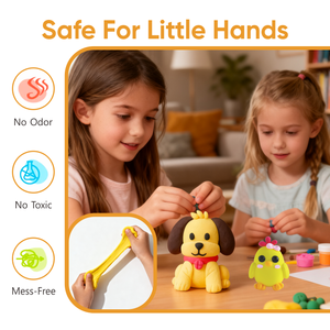 Air Dry Clay Kit, Animals Modeling Clay for Kids, <b>Model</b> <b>Magic</b> Clay with Sculpting Tools and Tutorials, Safe & Non-Toxic - Product Image 4