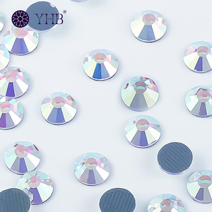 Hoogwaardige bulk decoratieve steen hotfix stevige en stabiele jeans t-shirt kristallen strass steentjes - Product Image 2