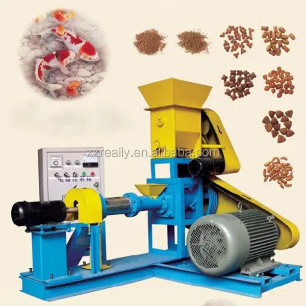 2024 Full Automatic Complete Floating Fish Feed Pellet Production Line With Capacity 100-800kg/h